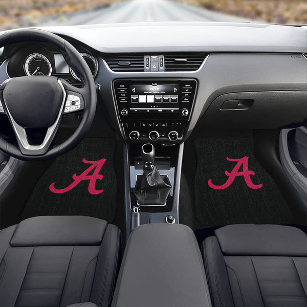 Alabama Crimson Tide Front Car Floor Mats Set of 2.png