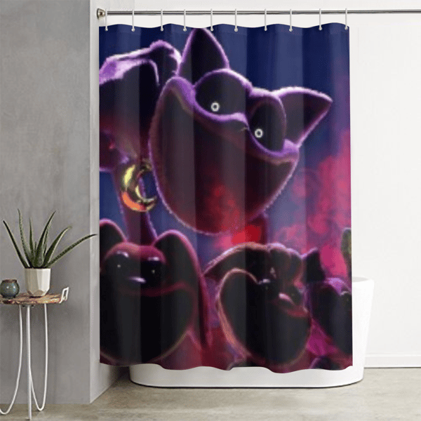 CatNap Poppy Playtime Shower Curtain.png
