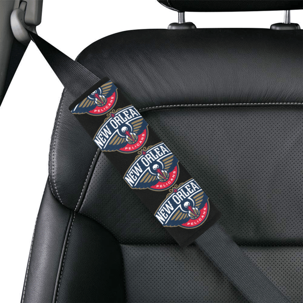 New Orleans Pelicans Car Seat Belt Cover.png