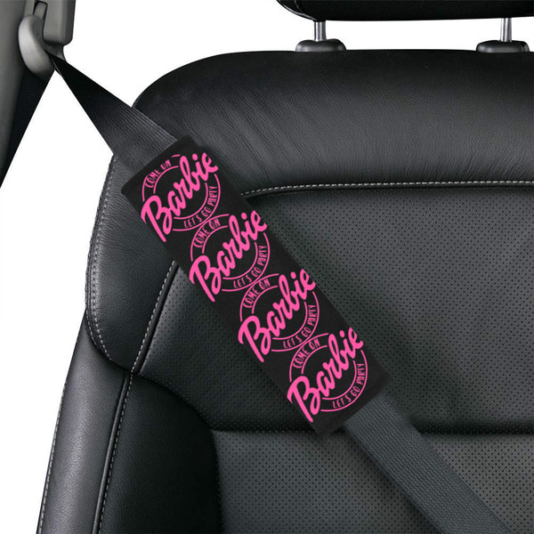 Come on Barbie Lets Go Party Car Seat Belt Cover.png