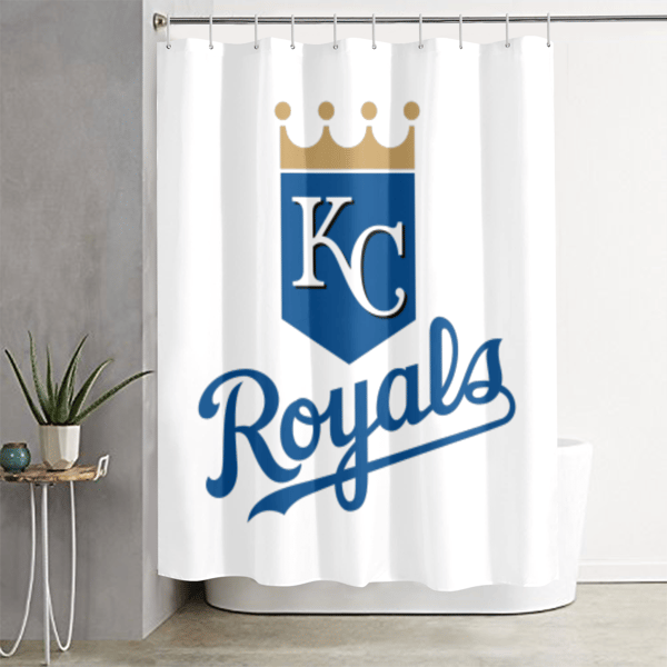 Kansas City Royals Shower Curtain.png