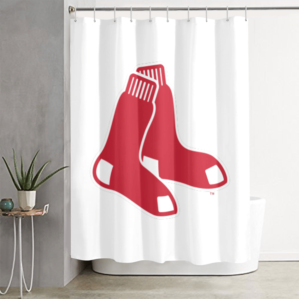 Boston Red Sox Shower Curtain.png