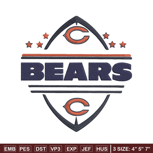 Chicago Bears embroidery design, Chicago Bears embroidery, NFL embroidery, sport embroidery, embroidery design..jpg