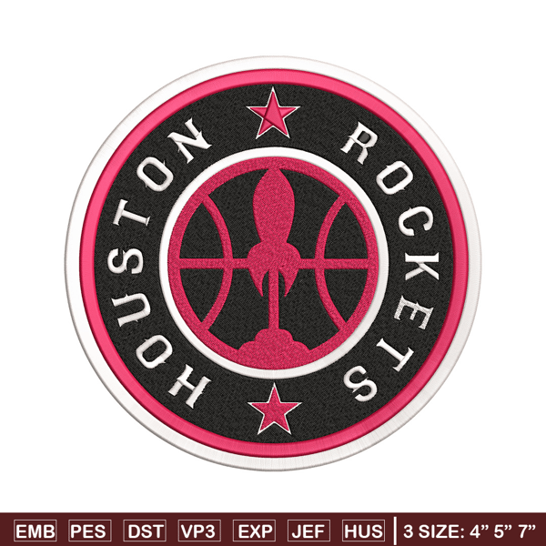 Houston Rockets logo embroidery design, NBA embroidery,Sport embroidery, Embroidery design, Logo sport embroidery.jpg
