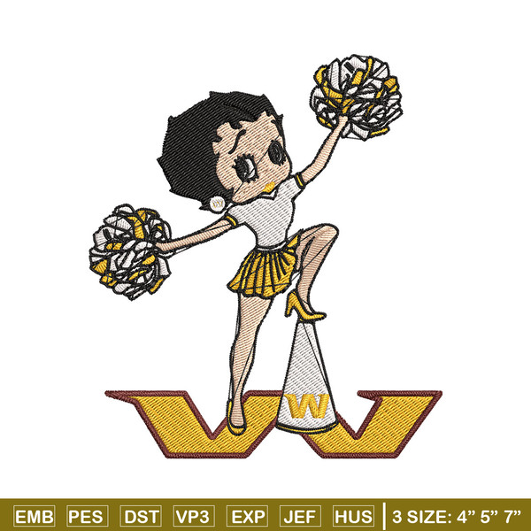 Cheer Betty Boop Washington Commanders embroidery design, Commanders embroidery, NFL embroidery, logo sport embroidery..jpg