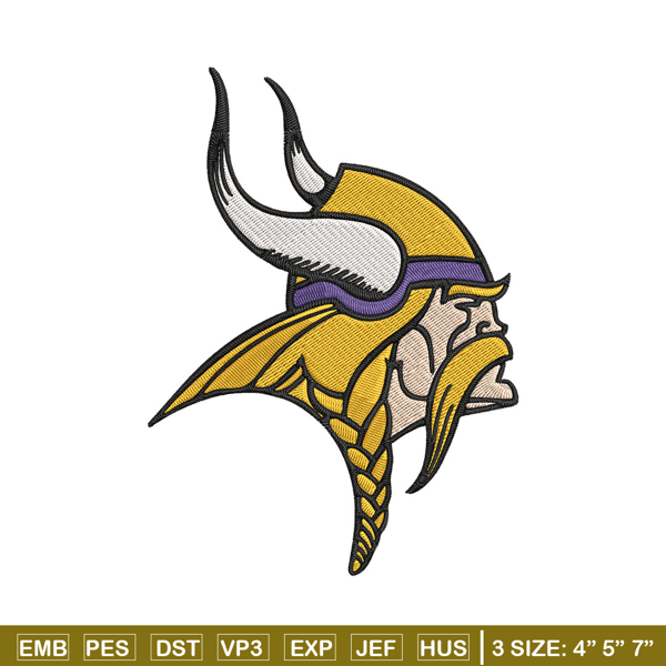 Minnesota Vikings embroidery design, Minnesota Vikings embroidery, NFL embroidery, sport embroidery, embroidery design..jpg