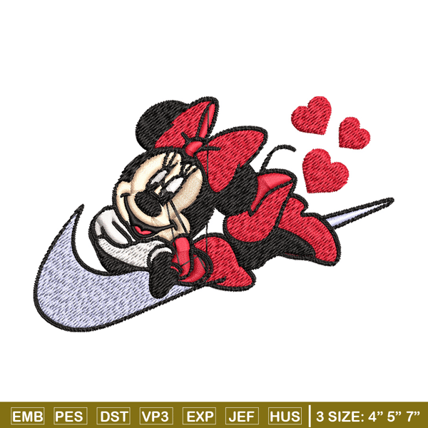 Nike minnie Embroidery Design, Nike Embroidery, Brand Embroidery, Embroidery File, Logo shirt, Digital download.jpg