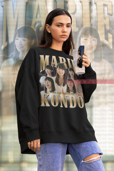 RETRO MARIE KONDO Sweater, This One Sparks Joy Sweatshirt, Marie Konmari Kondo, Declutter Organization Marie Kondo, Magic Tidying Up Marie.jpg