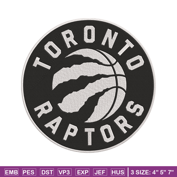 Toronto Raptors logo embroidery design,NBA embroidery, Sport embroidery, Embroidery design, Logo sport embroidery.jpg