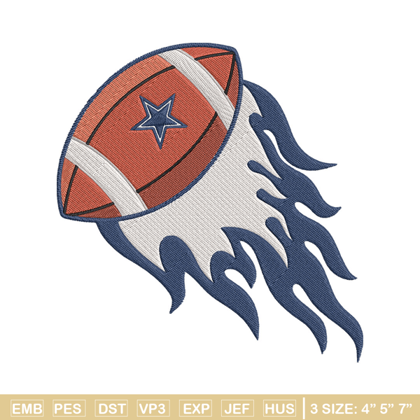 Dallas Cowboys Ball embroidery design, Dallas Cowboys embroidery, NFL embroidery, sport embroidery, embroidery design. (3).jpg