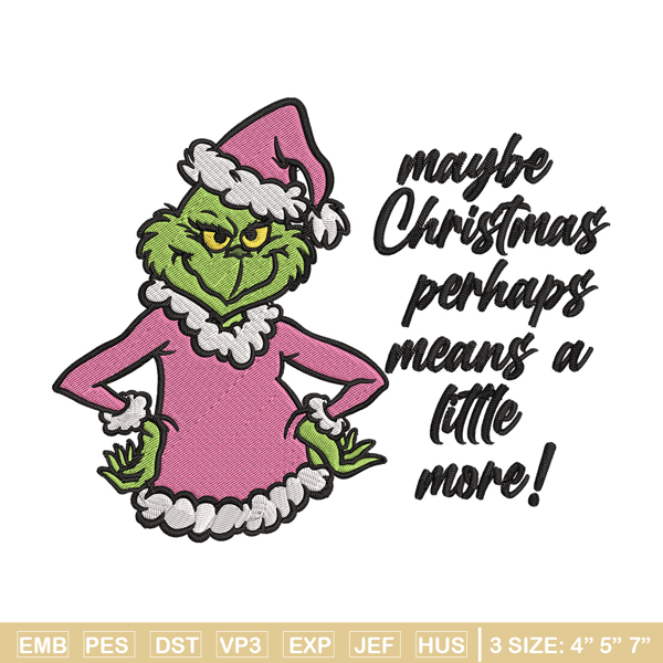 Grinch chrismas Embroidery Design, Grinch Embroidery, Embroidery File, Chrismas Embroidery, Anime shirt,Digital download.jpg