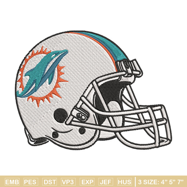 Helmet Miami Dolphins embroidery design, Miami Dolphins embroidery, NFL embroidery, sport embroidery, embroidery design..jpg