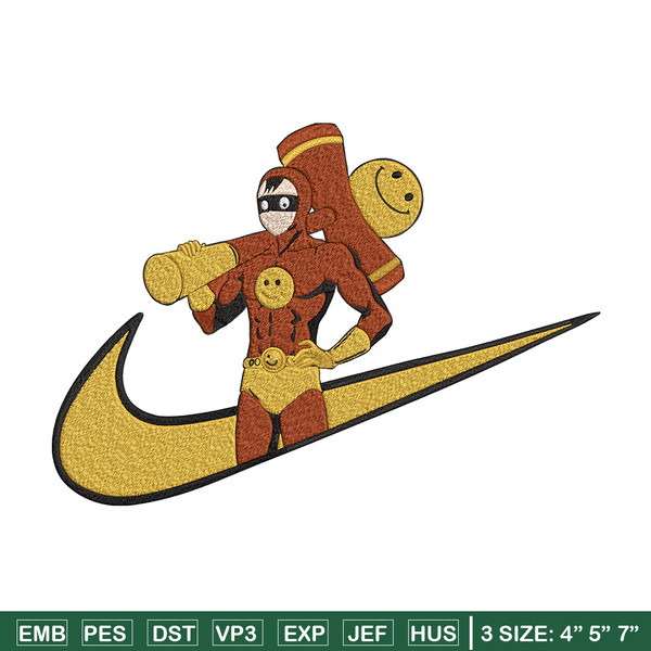 Smile Man nike Embroidery Design, One punch man Embroidery, Embroidery File,Nike Embroidery,Anime shirt,Digital download.jpg