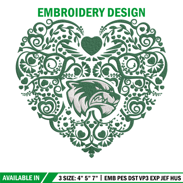 Utah Valley heart embroidery design, Sport embroidery, logo sport embroidery, Embroidery design, NCAA embroidery.jpg