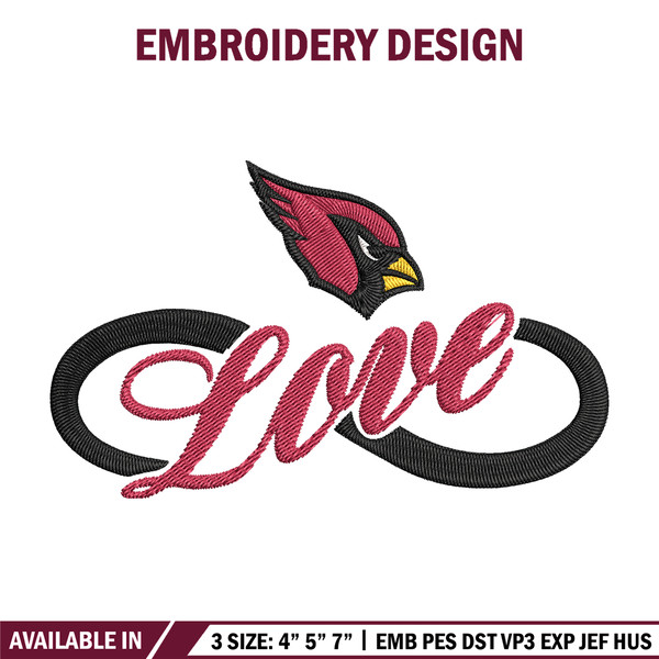 Arizona Cardinals Love embroidery design, Cardinals embroidery, NFL embroidery, logo sport embroidery, embroidery design.jpg