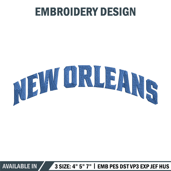 New Orleans Privateers logo embroidery design,NCAA embroidery, Embroidery design, Logo sport embroidery,Sport embroidery.jpg