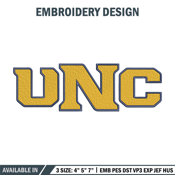 Northern Colorado logo embroidery design,NCAA embroidery, Sport embroidery,logo sport embroidery,Embroidery design.jpg
