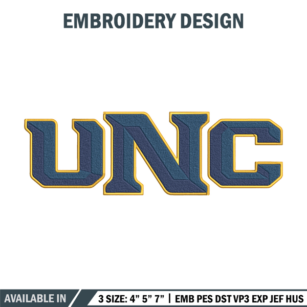 Northern Colorado logo embroidery design,NCAA embroidery,Sport embroidery,logo sport embroidery,Embroidery design.jpg