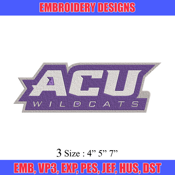 Abilene Christian logo embroidery design, Sport embroidery, logo sport embroidery, Embroidery design,NCAA embroidery.jpg