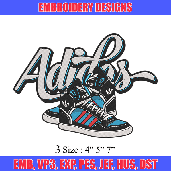 Adidas logo Embroidery Design, Rugrats Embroidery, Embroidery File, Anime Embroidery, Adidas shirt, Digital download.jpg