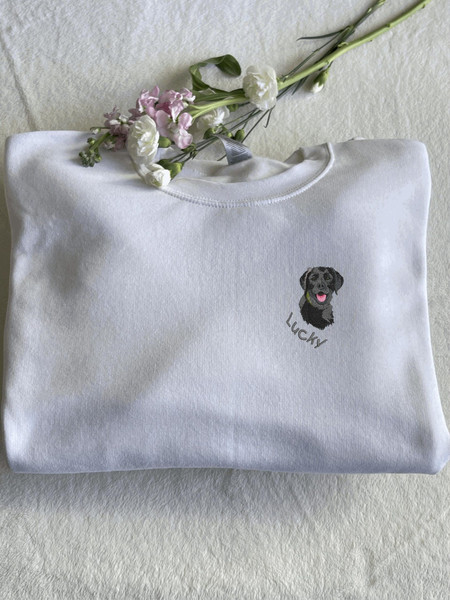 Custom Name Embroidered Your Dog Sweatshirt.jpg