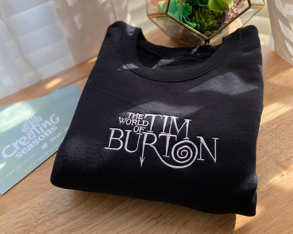 The World Of Tim Burton Halloween Embroidered Sweatshirt.jpg