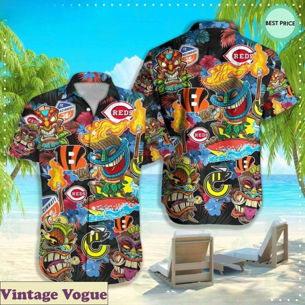 Cincinnati Bengals FC Cincinnati Stingers Hawaiian Shirt, Cincinnati Reds Hawaiian Shirt.jpg