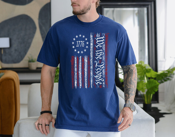 We The People Shirt, We The People American Flag Shirt, USA Flag Shirt, Merica Shirt,USA Flag Sweatshirt, Fourth of July,Red White and Blue.jpg