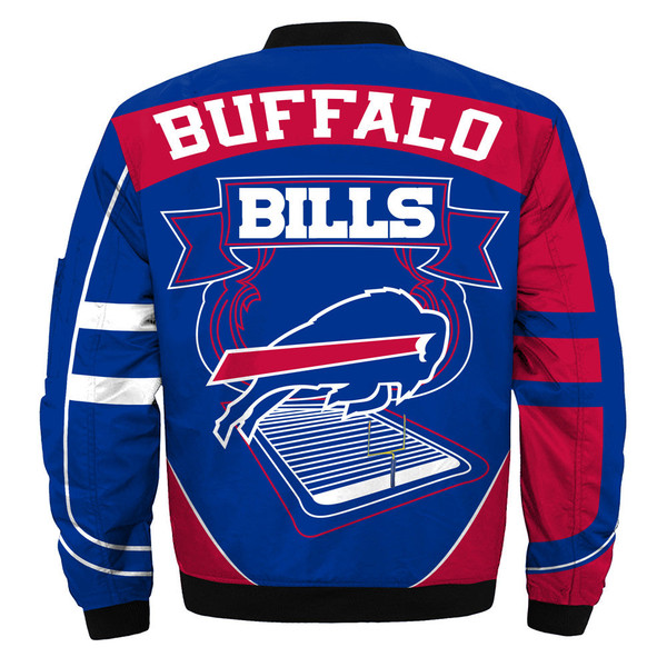Buffalo Bills Bomber Jackets Football Custom Name, Buffalo Bills NFL Bomber Jackets, NFL Bomber Jackets