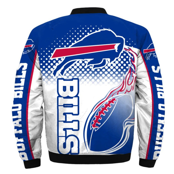 Buffalo Bills Helmet Bomber Jackets Custom Name, Buffalo Bills NFL Bomber Jackets, NFL Bomber Jackets