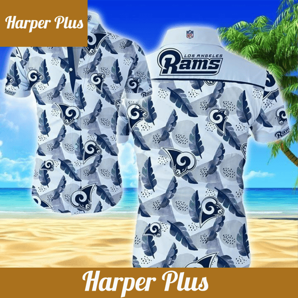 Best Los Angeles Rams Hawaiian Shirt For Cool Fans - Trendy Aloha.jpg