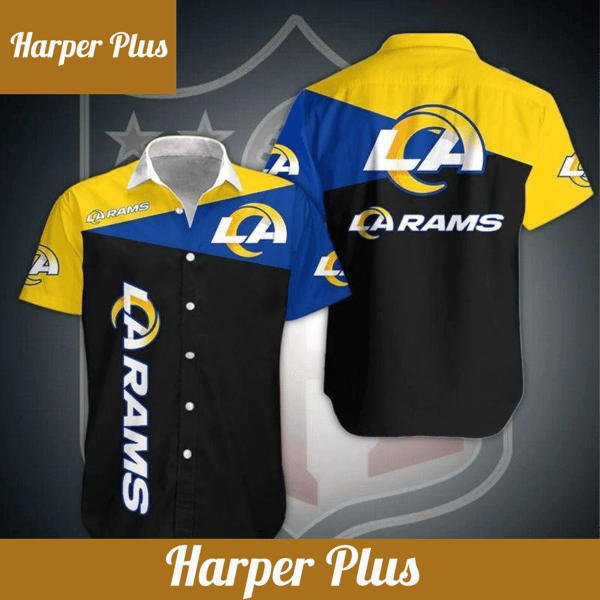 Best Los Angeles Rams Hawaiian Shirt Limited Edition Gift - Trendy Aloha.jpg