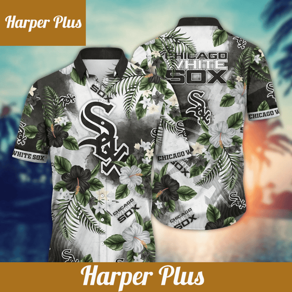 Chicago White Sox MLB Hawaiian Shirt Sundowntime Aloha Shirt - Trendy Aloha.png