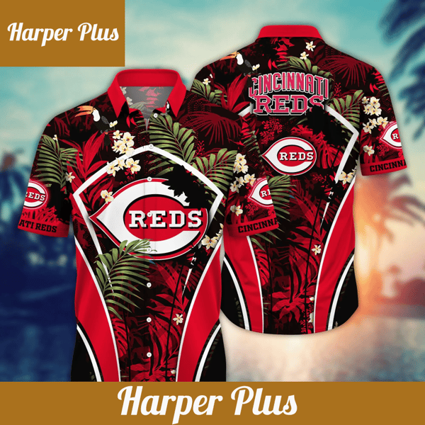 Cincinnati Reds MLB Hawaiian Shirt Ice Cream Season Aloha Shirt - Trendy Aloha.png