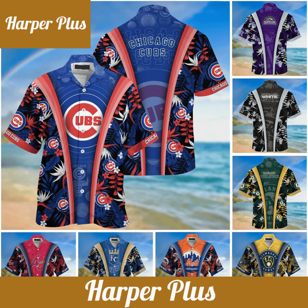 Customize MLB Summer Hawaii Shirt And Shorts For Sports Fans - Trendy Aloha.png