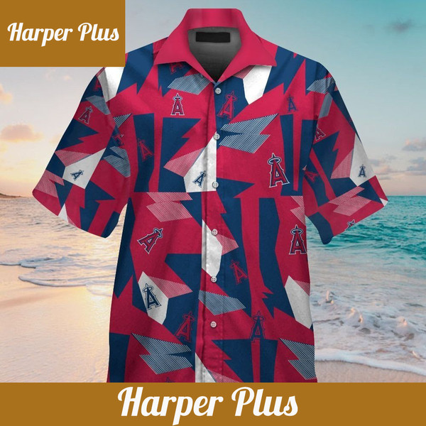 Los Angeles Angels Short Sleeve Button Up Tropical Hawaiian Shirt VER07 - Trendy Aloha.jpg