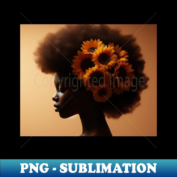 SI-26801_Photo art of black woman with closed eyes and sunflowers in her hair 4715.jpg