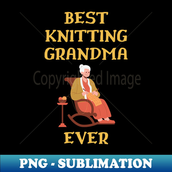 ZS-8684_Best Knitting Grandma Ever 1960.jpg