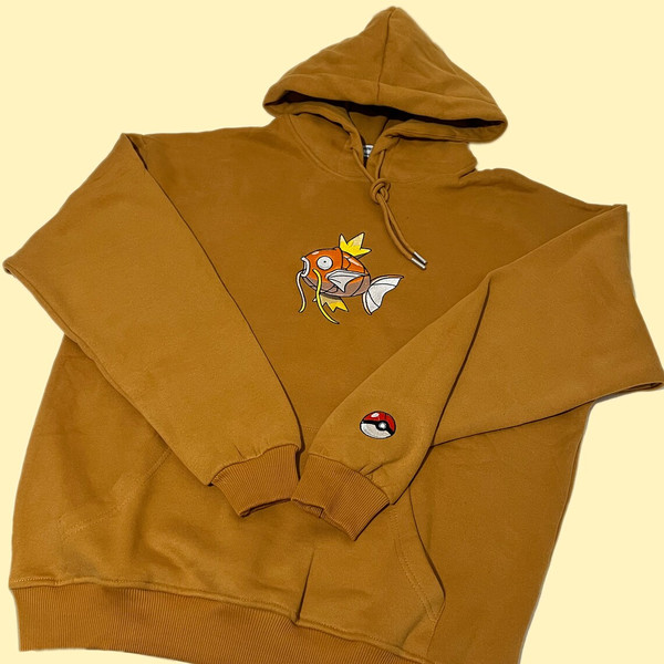 Pokemon Embroidered, Hoodie, Sweatshirt