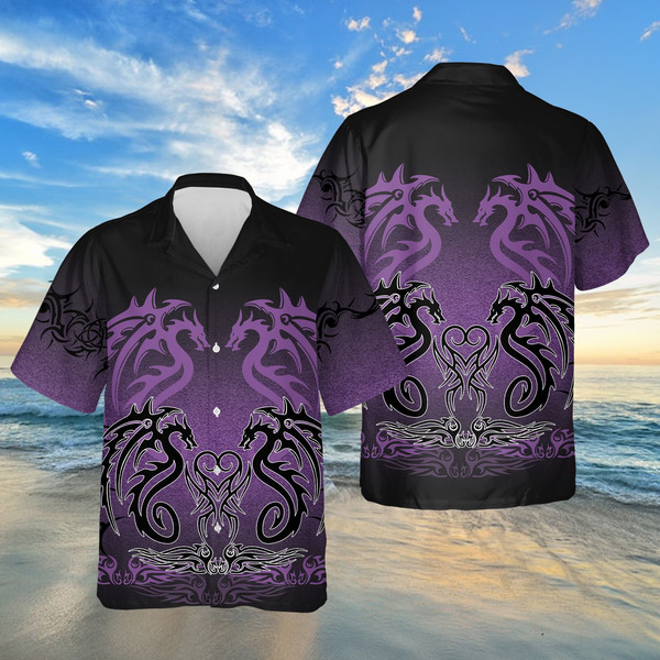 Dragon Hawaiian Shirt, Dragon Shirt, Dragon Men Shirt.jpg