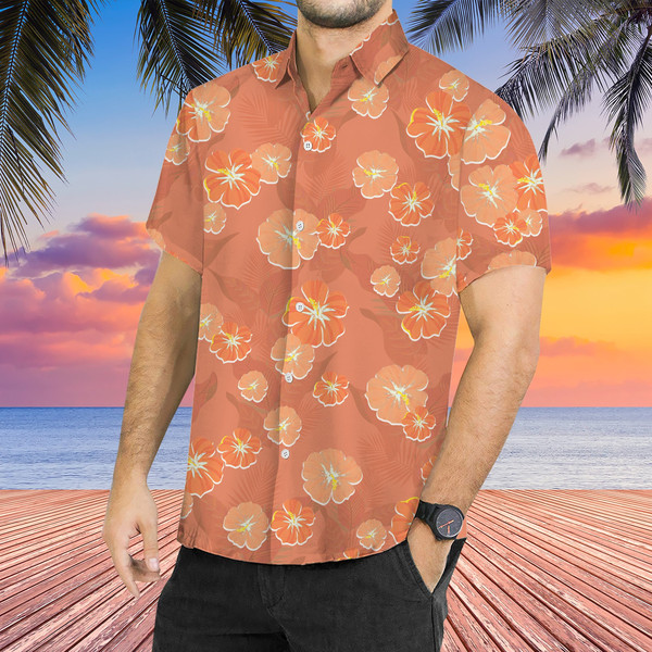 Aloha Hibiscus Flower Hawaiian Shirt, Men Summer Hawaiian Shirt.jpg