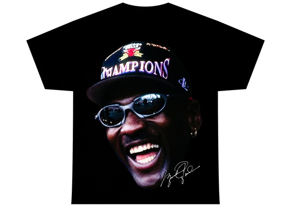 MICHAEL JORDAN T-SHIRT  Rare Exclusive Jumbo Chicago Bulls  The Last Dance Vintage 90s Style Face Tee 1.jpg