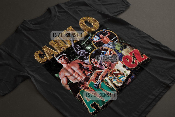 Canelo Álvarez Shirt 90s Vintage x Bootleg Style Rap Tee Retro TShirt, Oversized Graphic Tee TShirt, Christmas Gifts for Men, Women, Unisex.jpg