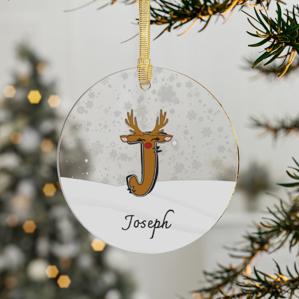 Personalized Acrylic Christmas Ornament, Acrylic Ornament Bauble, Christmas Gift, Custom Tree Hanging Xmas Decor, First Christmas 7.jpg