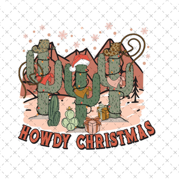 SI01112373-Howdy Christmas PNG, Western Christmas PNG, Cowboy PNG.jpg