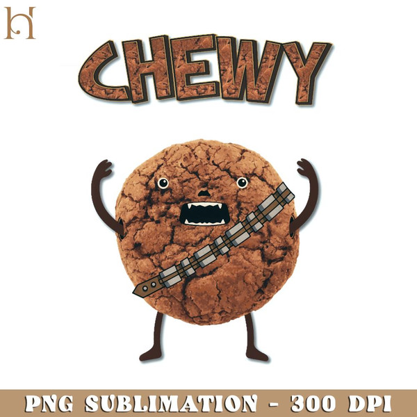 RBB031123135-Chewy Chocolate Cookie Wookiee Funny Movie PNG.jpg