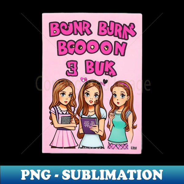 BN-53218_Mean Girls - Burn Book Sticker 2291.jpg