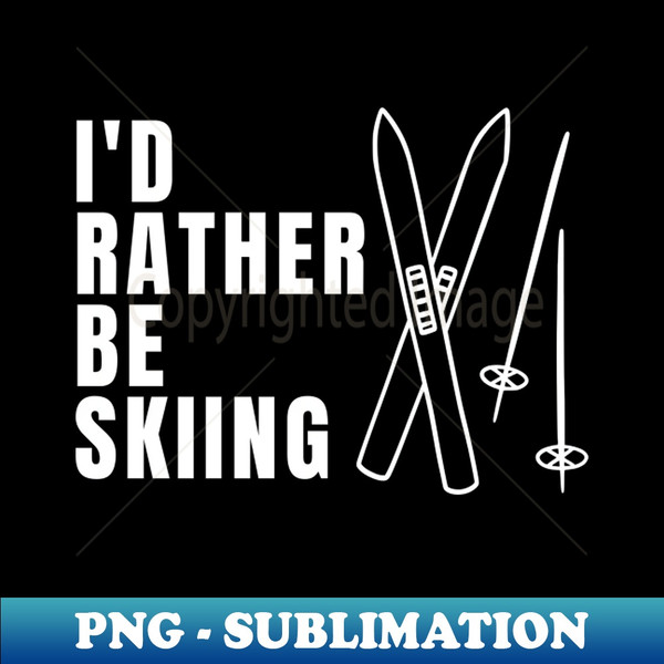 Skiing 170 - Exclusive Sublimation Digital File - Unleash Your Inner Rebellion