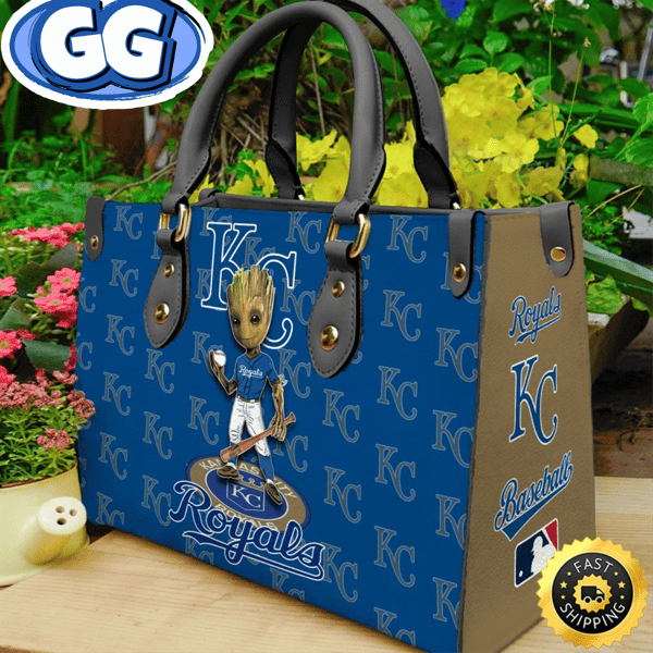Kansas City Royals Groot Women Leather Hand Bag.jpg