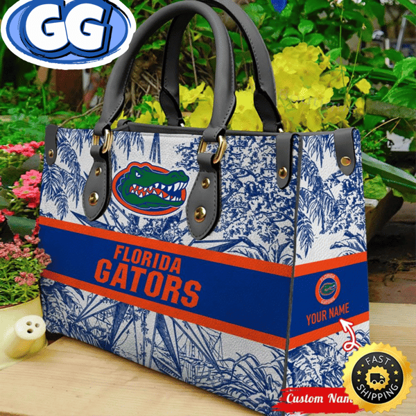 NCAA Florida Gators Women Leather HandBag.jpg